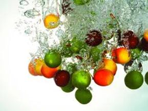 Peeling aux fruits aux acides de fruits, qui renouvelle les cellules de la peau